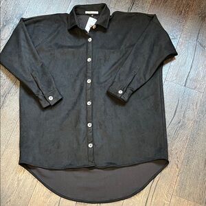 Elegant Black Button Down Shirt for Women
